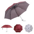 Chinese Manufacturers Wholesale Cheapest Lowest Price Manual Open 3 Folding Umbrella for Advertising